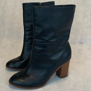 Splendid Leather Mid Calf Boots